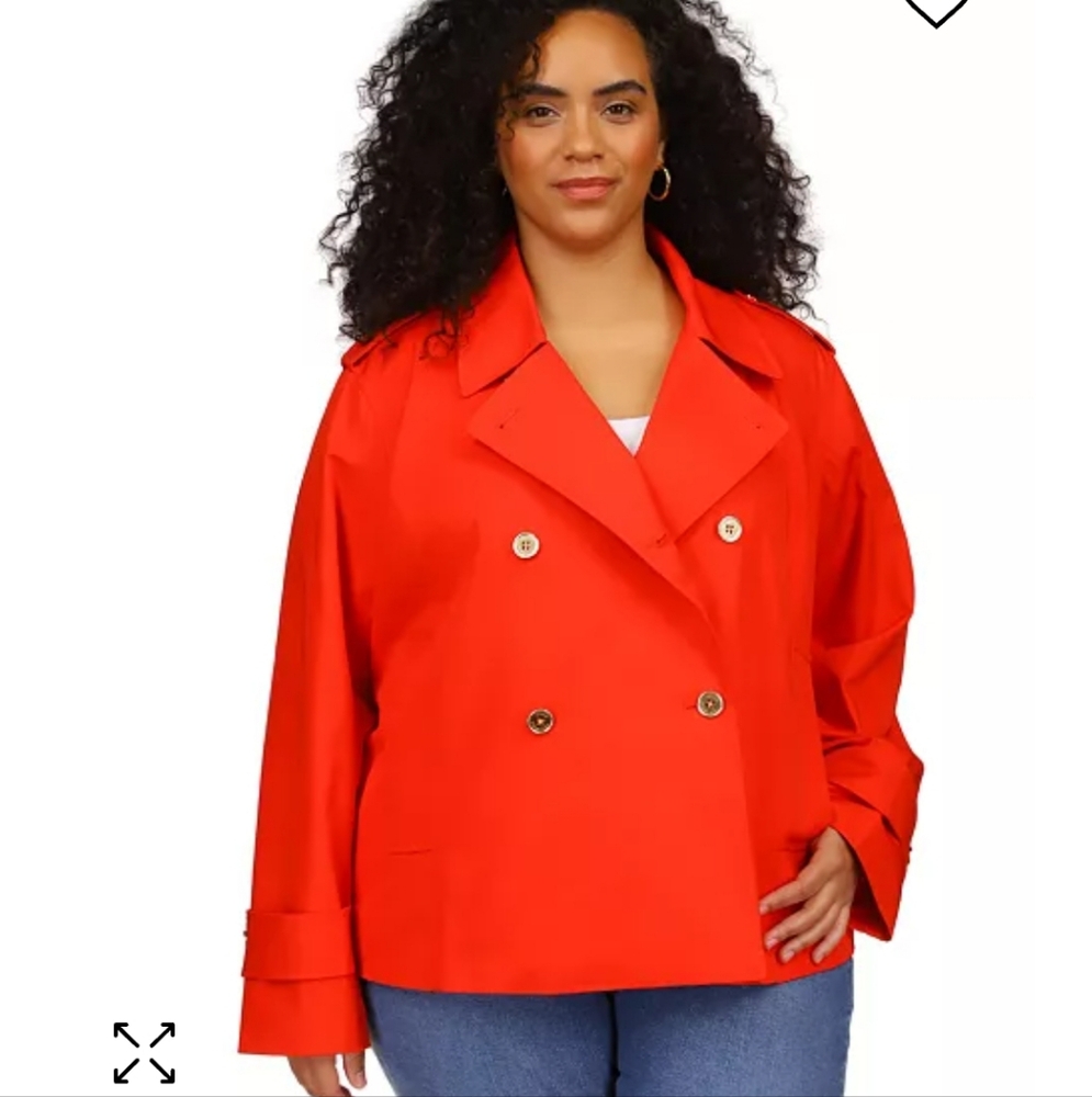 Michael Kors Button Down Citton Peacoat With Lining Numerous Sizes